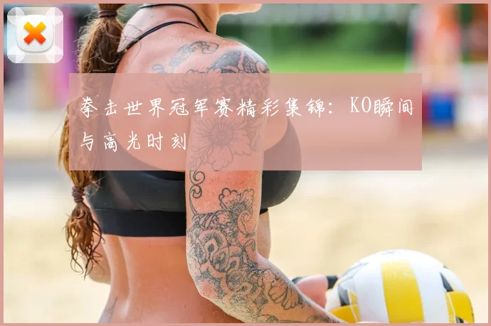 拳击世界冠军赛精彩集锦:KO瞬间与高光时刻