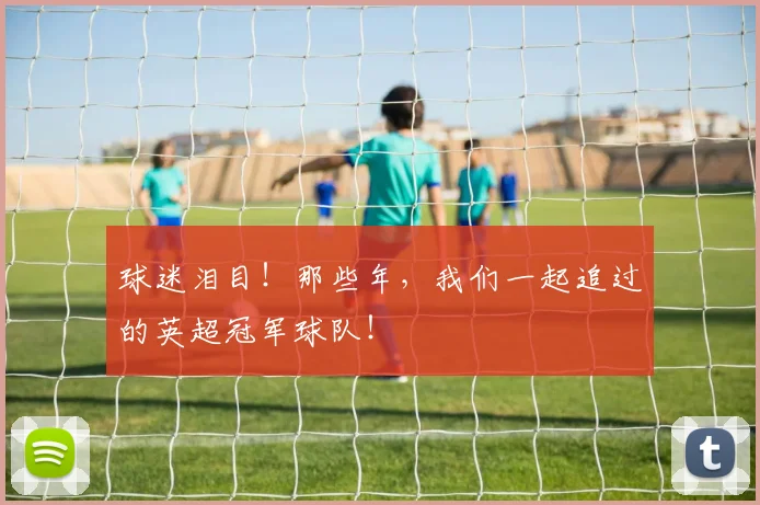 球迷泪目！那些年，我们一起追过的英超冠军球队！