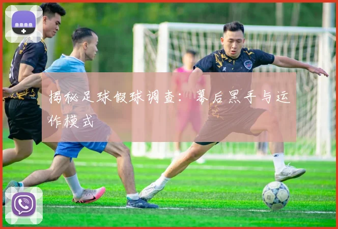 揭秘足球假球调查:幕后黑手与运作模式