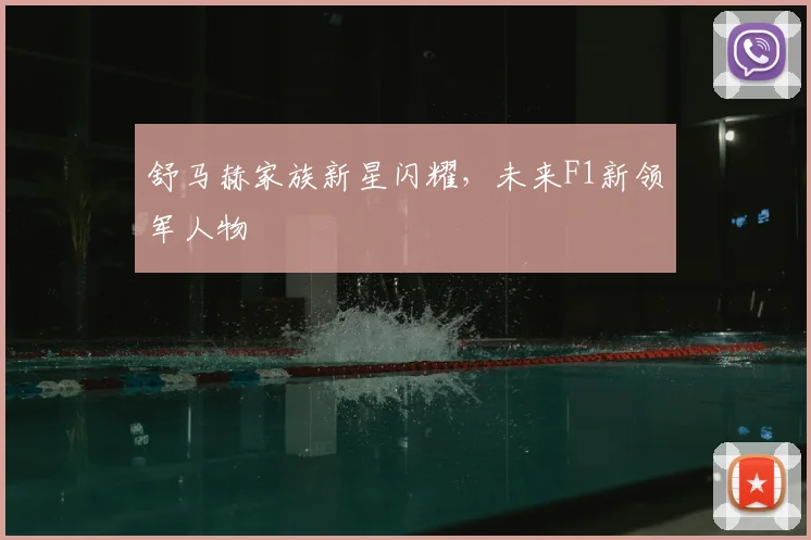 舒马赫家族新星闪耀，未来F1新领军人物